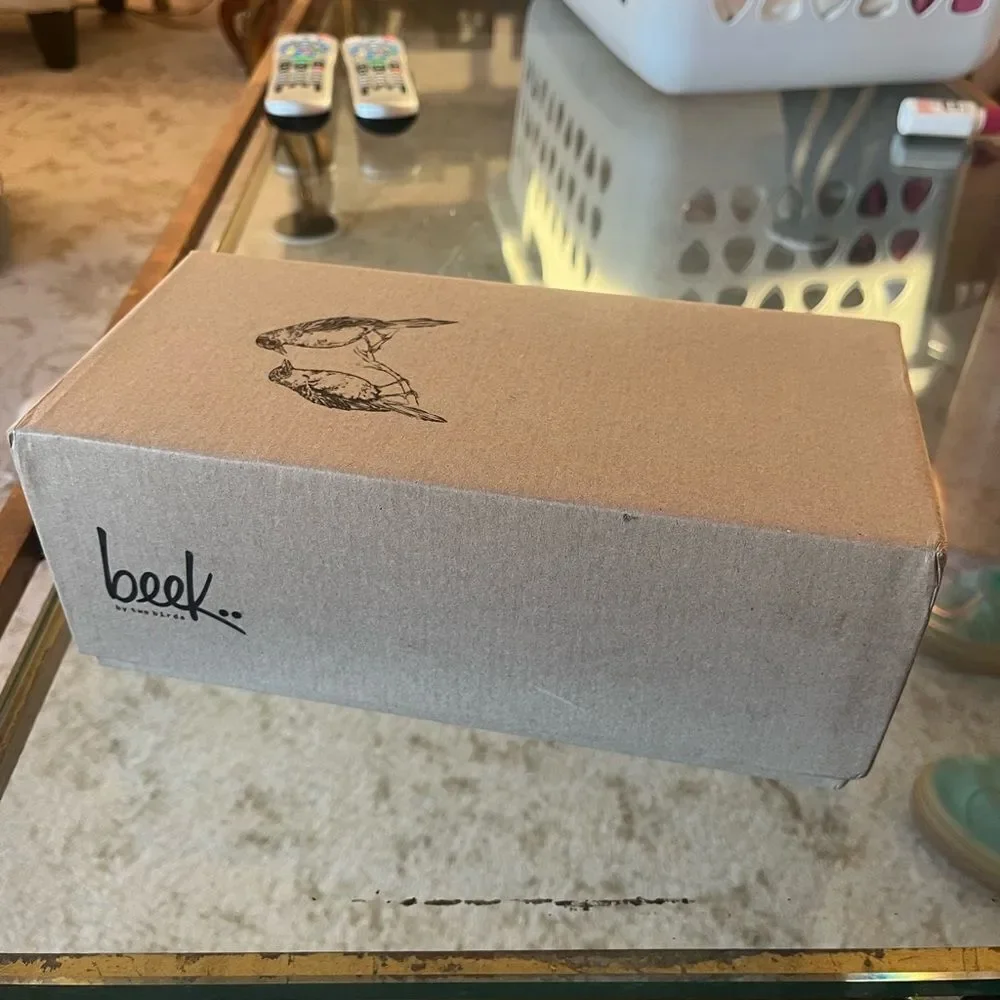 Beek Kiwi Leather Slide Sandal NIB